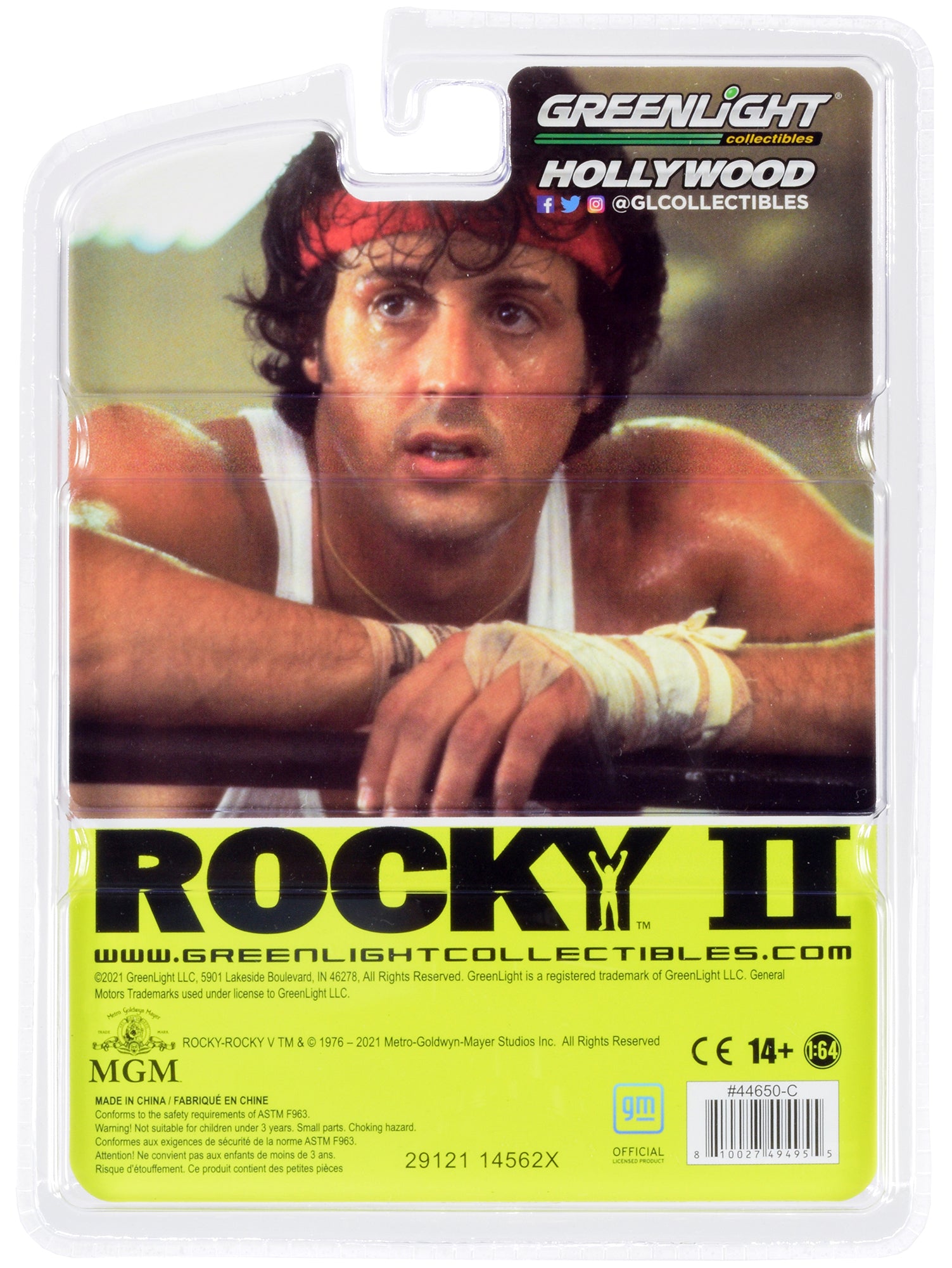 1979 Pontiac Firebird Trans Am T/A Black with Hood Bird "Rocky II" (1979) Movie "Hollywood Series" Release 5 1/64 Diecast Model Car by Greenlight - image 2