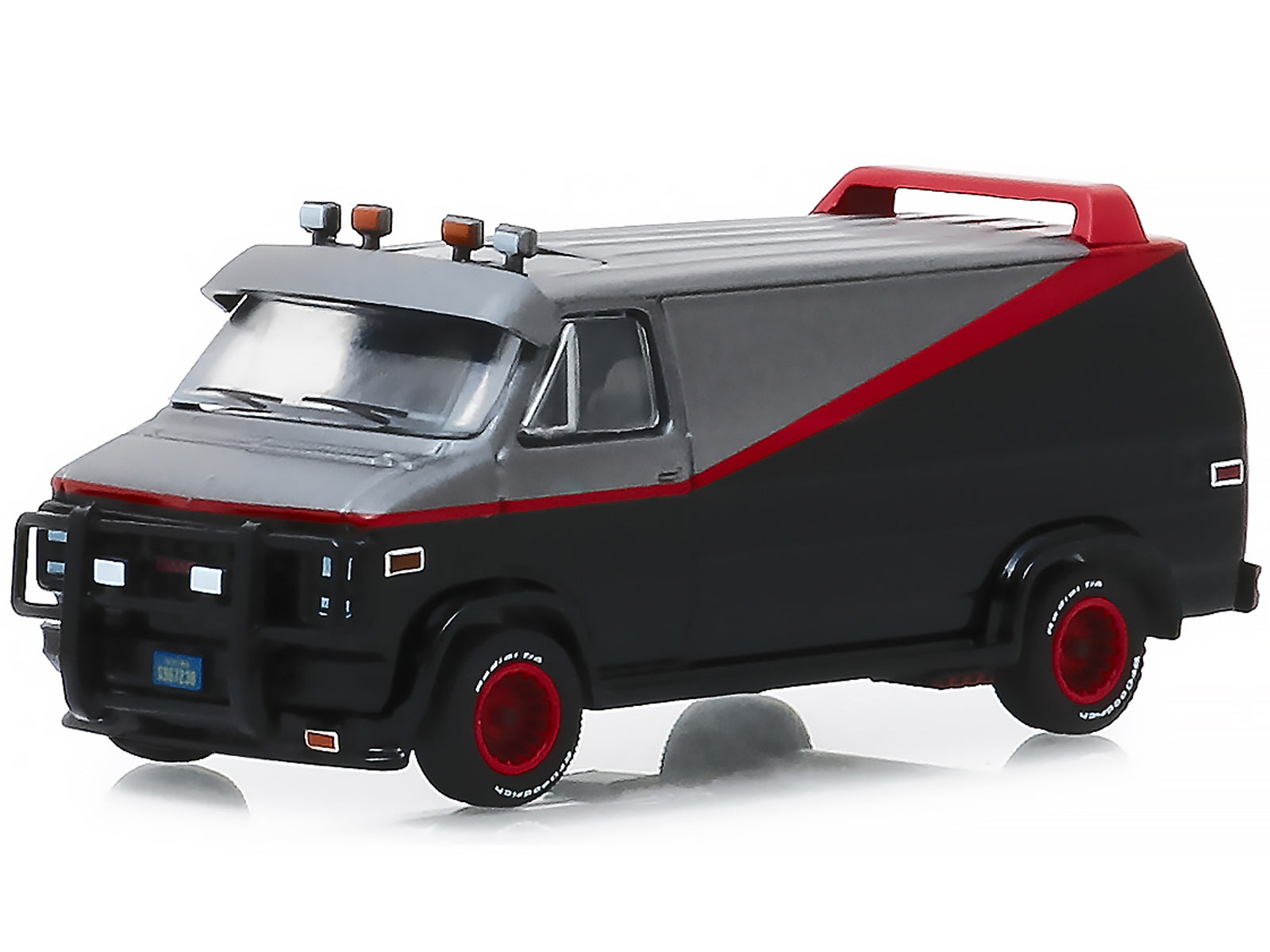 1983 GMC Vandura (B.A.'s) "The A-Team" (1983-1987) TV Series Hollywood Series 19 1/64 Diecast Model Car by Greenlight - image 2