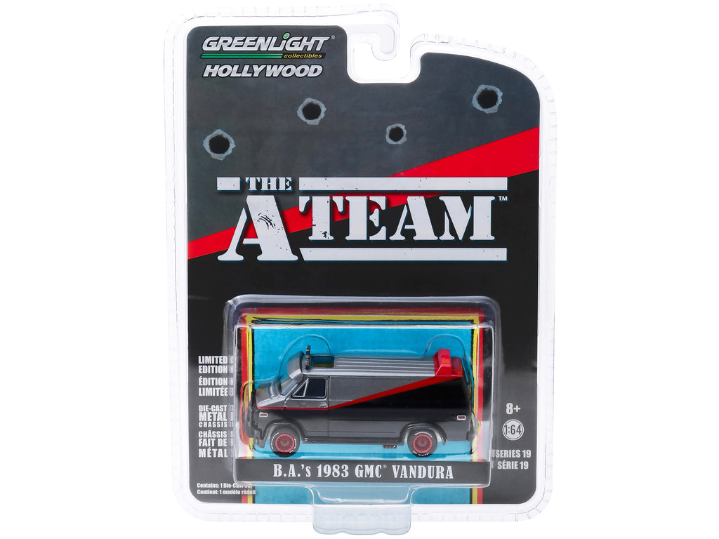 1983 GMC Vandura (B.A.'s) "The A-Team" (1983-1987) TV Series Hollywood Series 19 1/64 Diecast Model Car by Greenlight - image 3