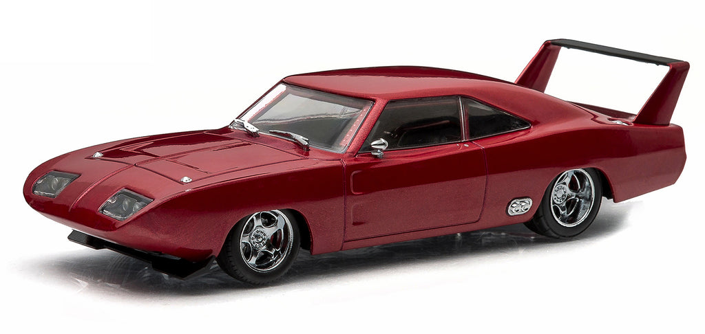 Dom's 1969 Dodge Charger Daytona Maroon "Fast and Furious 6" Movie (2013) 1/43 Diecast Model Car by Greenlight - image 2