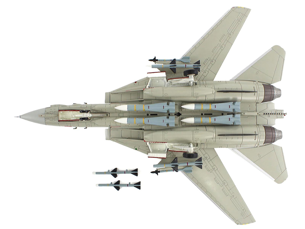 Grumman F-14A Tomcat Fighter Aircraft "Bandit Rogue Nation" United States Navy "Air Power Series" 1/72 Diecast Model by Hobby Master - image 4