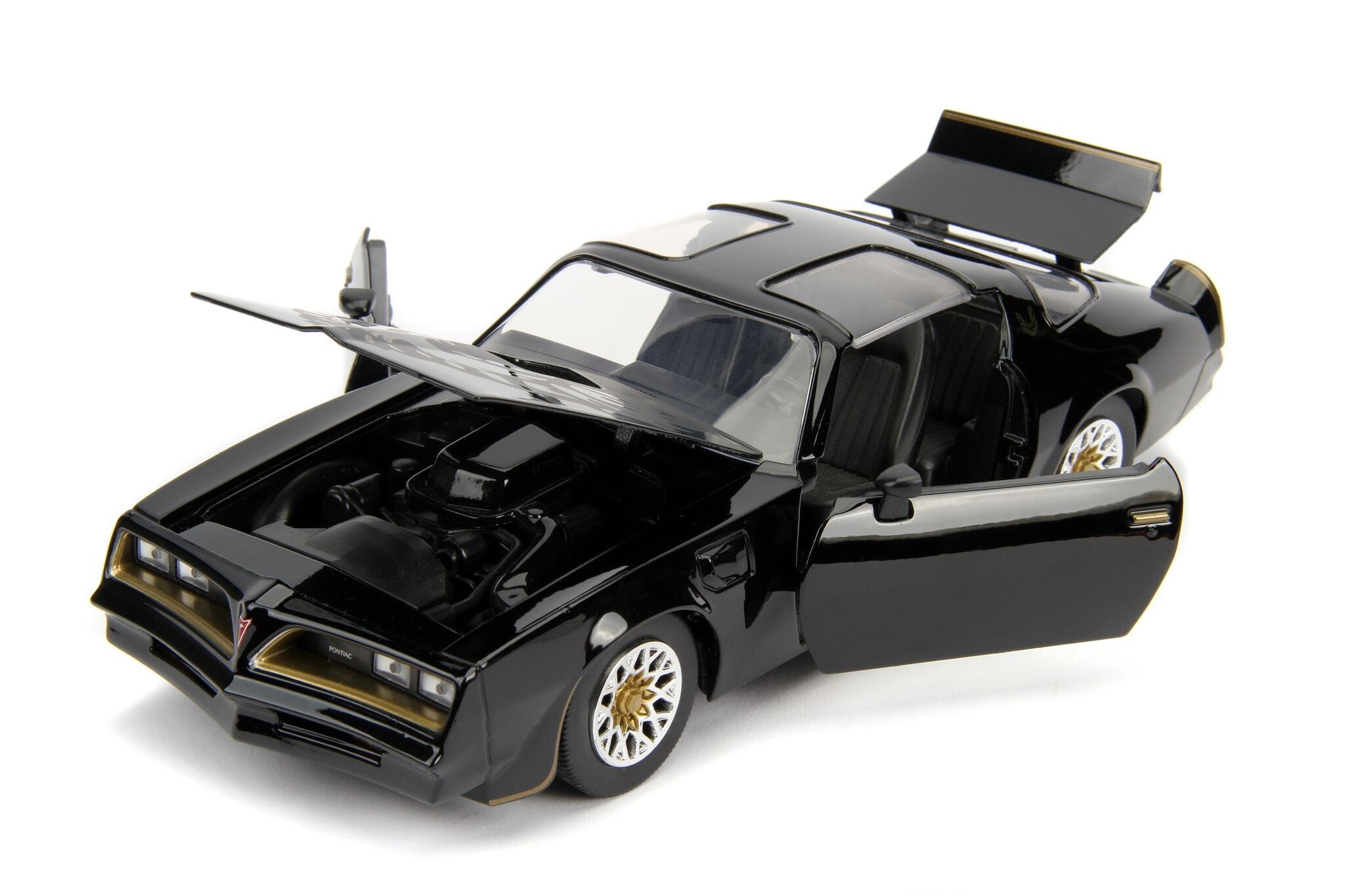 Tego’s 1977 Pontiac Firebird Black "Fast & Furious" Movie 1/24 Diecast Model Car by Jada - image 2