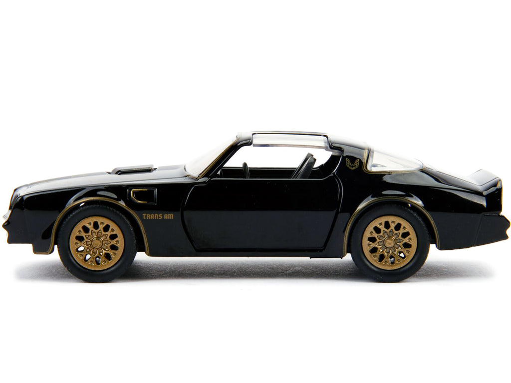 1977 Pontiac Firebird Black "Smokey and the Bandit" (1977) Movie "Hollywood Rides" Series 1/32 Diecast Model Car by Jada - image 2