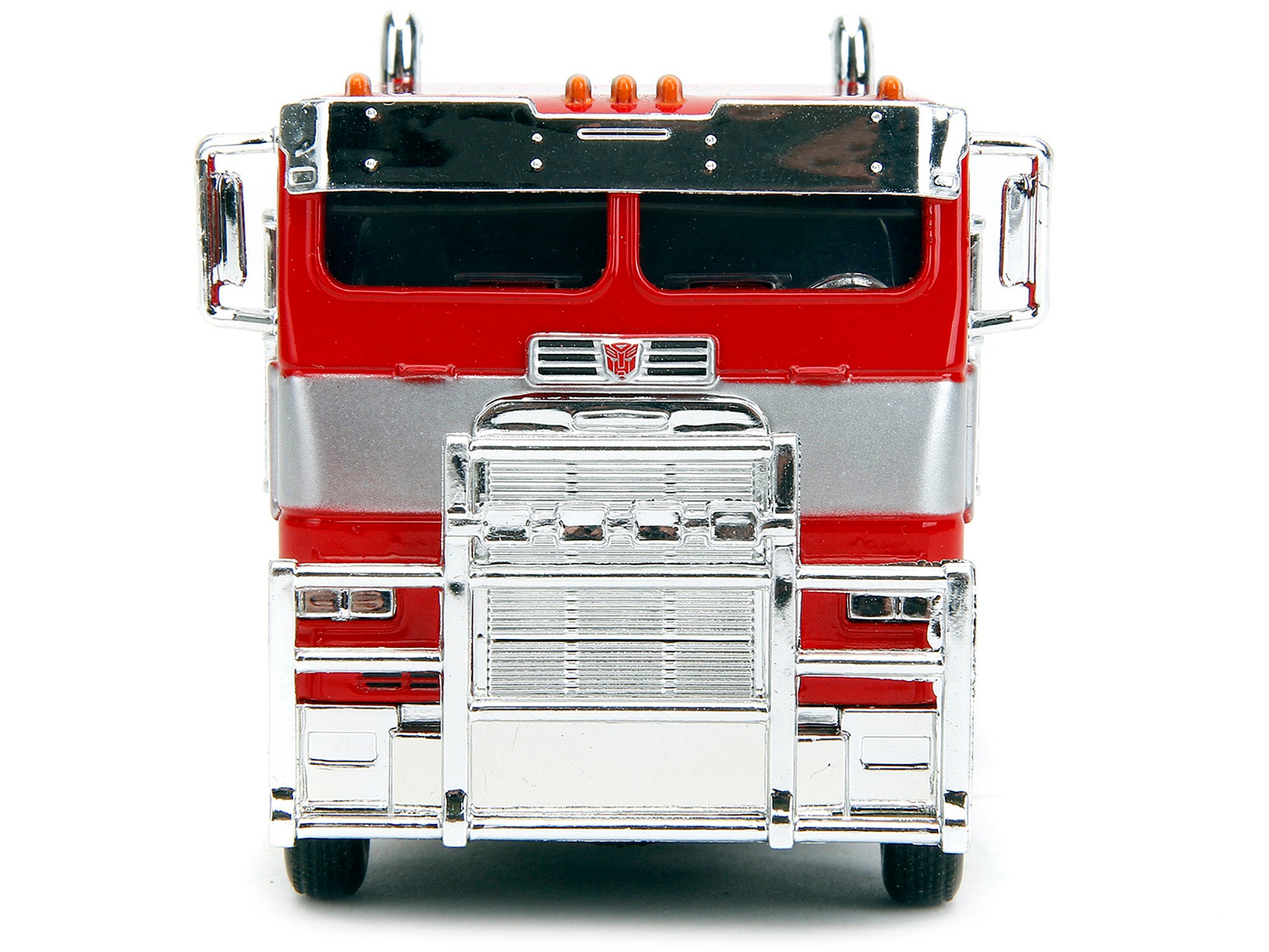 Optimus Prime Tractor Truck Red and Blue with Silver Stripes "Transformers: Rise of the Beasts" (2023) Movie "Hollywood Rides" Series 1/32 Diecast Model Car by Jada - image 4