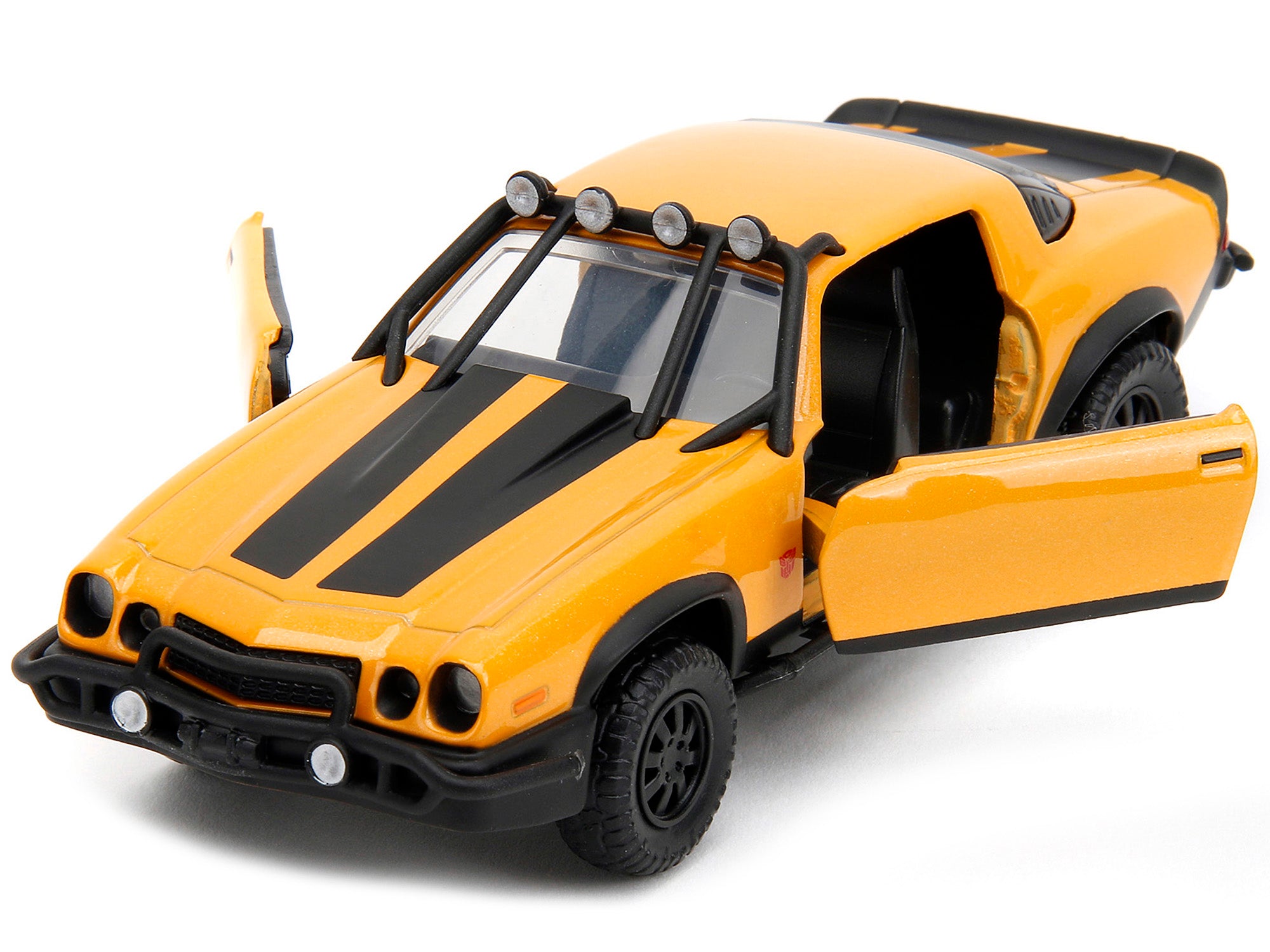 1977 Chevrolet Camaro Off-Road Version Yellow Metallic with Black Stripes "Transformers: Rise of the Beasts" (2023) Movie "Hollywood Rides" Series 1/32 Diecast Model Car by Jada - image 2