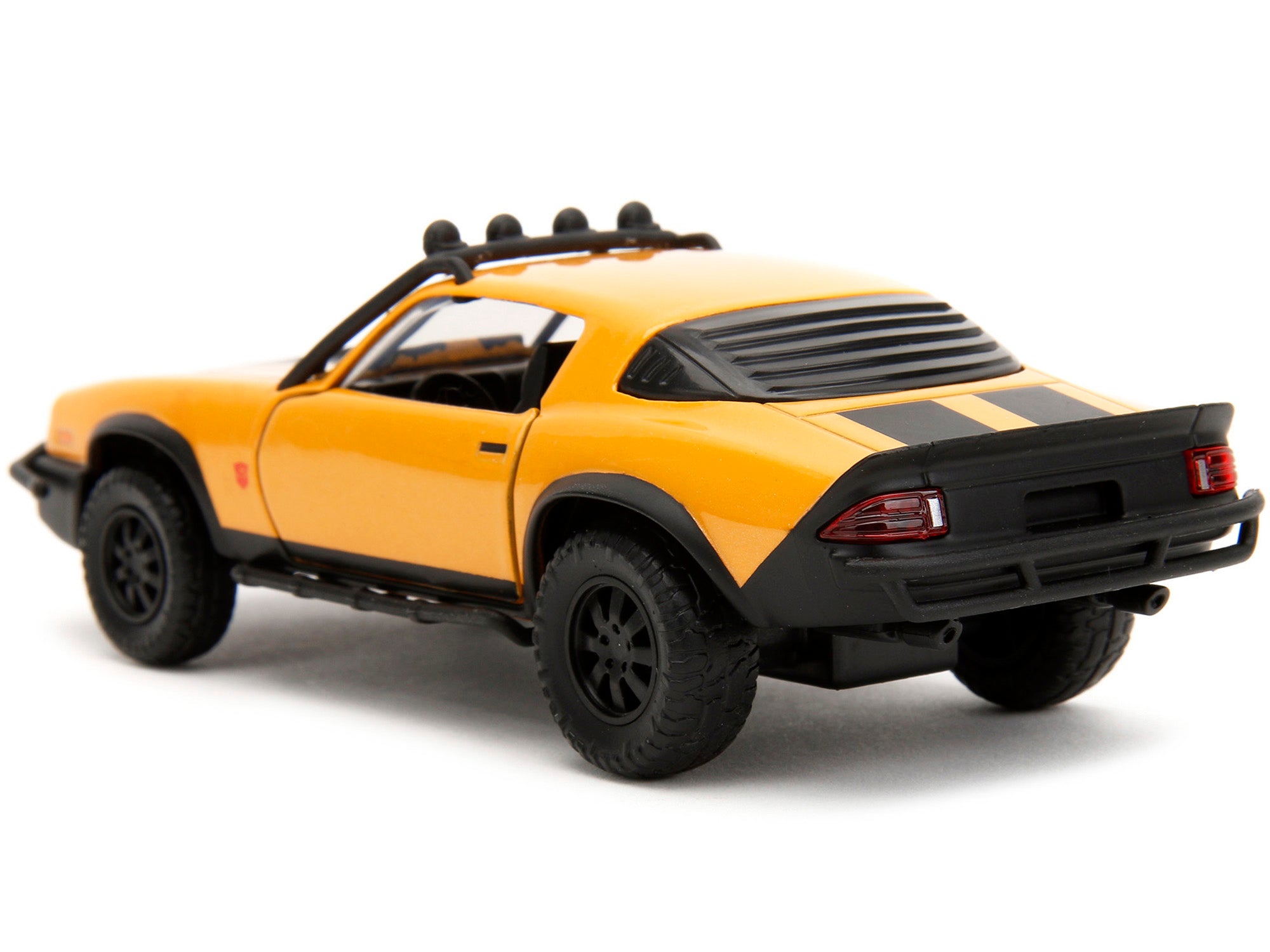 1977 Chevrolet Camaro Off-Road Version Yellow Metallic with Black Stripes "Transformers: Rise of the Beasts" (2023) Movie "Hollywood Rides" Series 1/32 Diecast Model Car by Jada - image 5