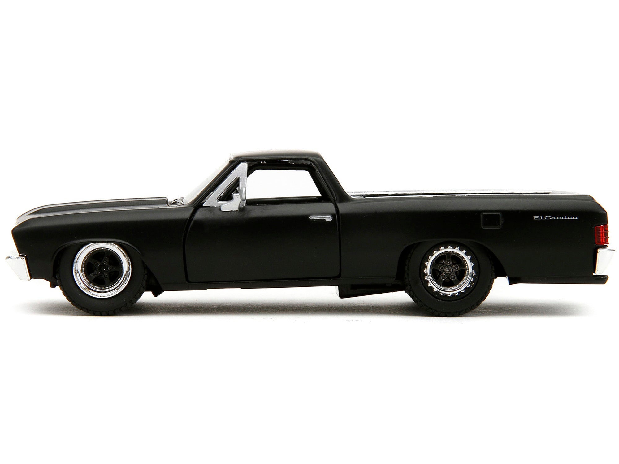 1967 Chevrolet El Camino Matt Black "Fast & Furious" Series 1/32 Diecast Model Car by Jada - image 3