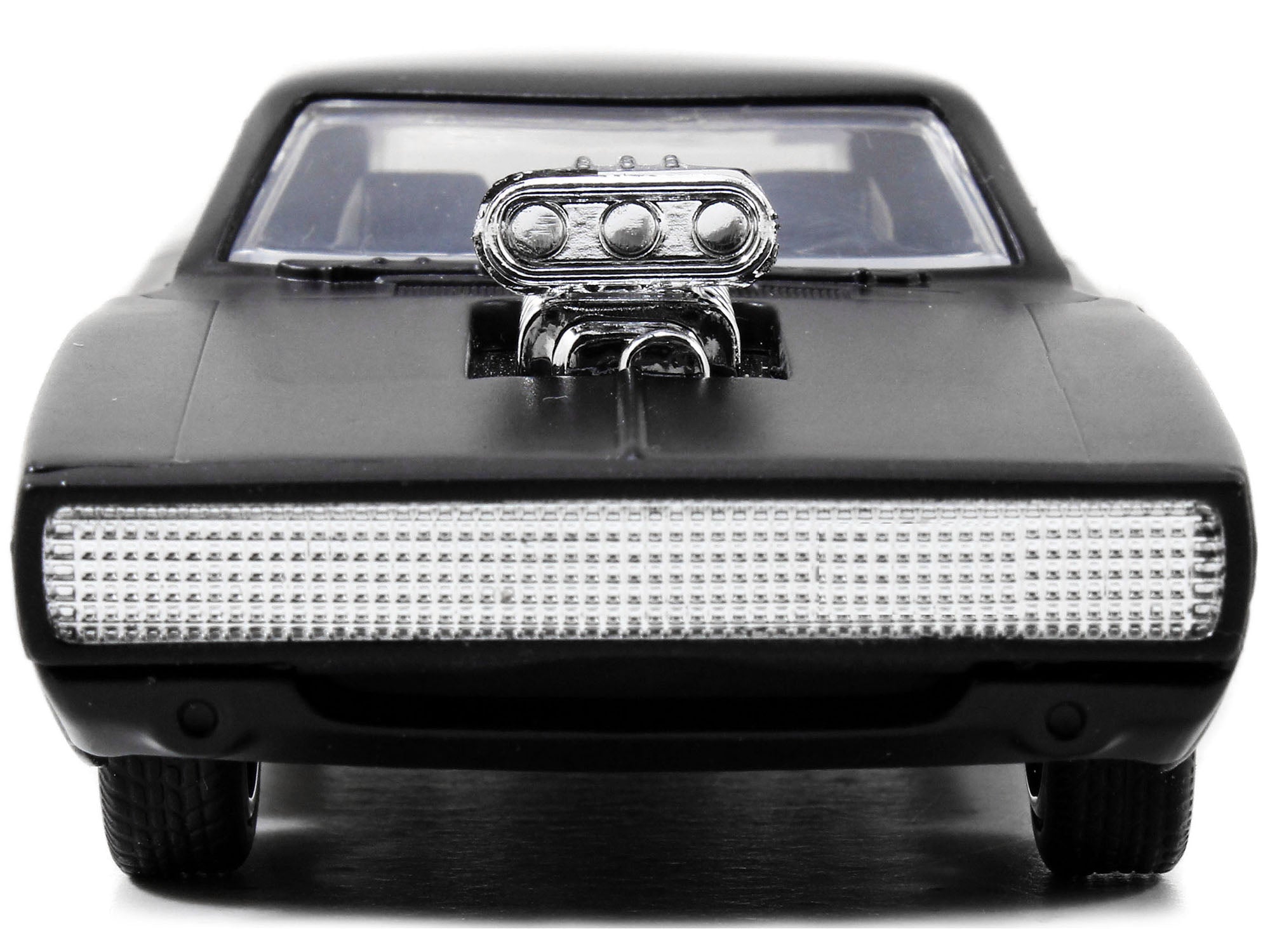 Dom's Dodge Charger R/T Matt Black "Fast & Furious" Movie 1/32 Diecast Model Car by Jada - image 3