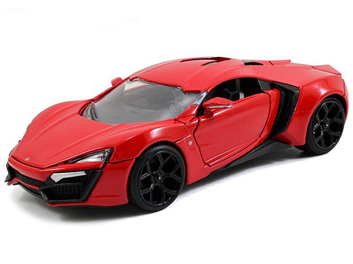 Lykan Hypersport Red "Fast & Furious 7" (2015) Movie 1/24 Diecast Model Car by Jada