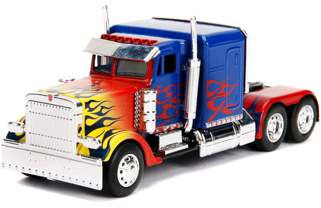 Optimus Prime Truck with Robot on Chassis from "Transformers" Movie "Hollywood Rides" Series 1/32 Diecast Model by Jada - image 3