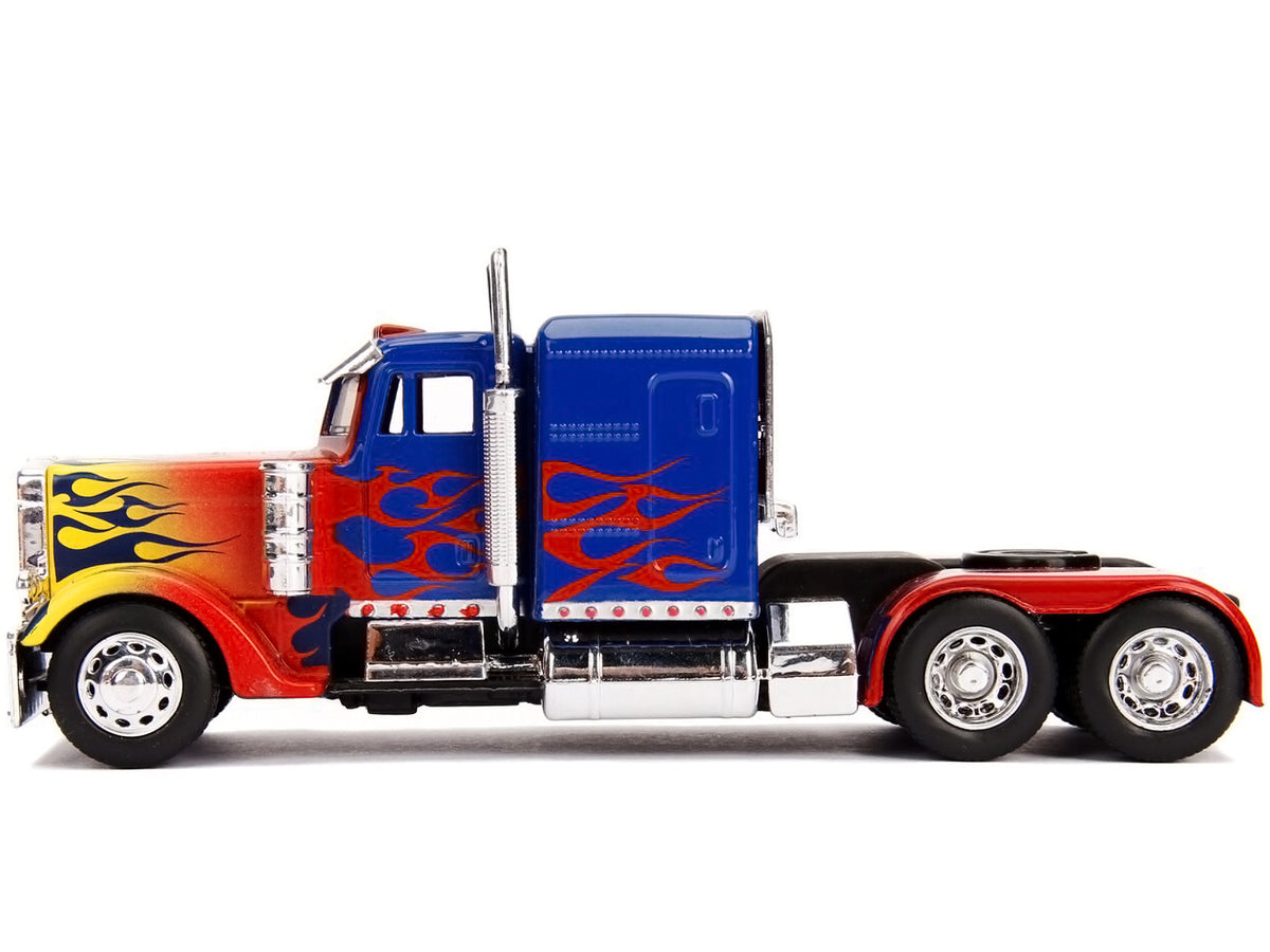 Optimus Prime Truck with Robot on Chassis from "Transformers" Movie "Hollywood Rides" Series 1/32 Diecast Model by Jada - image 2
