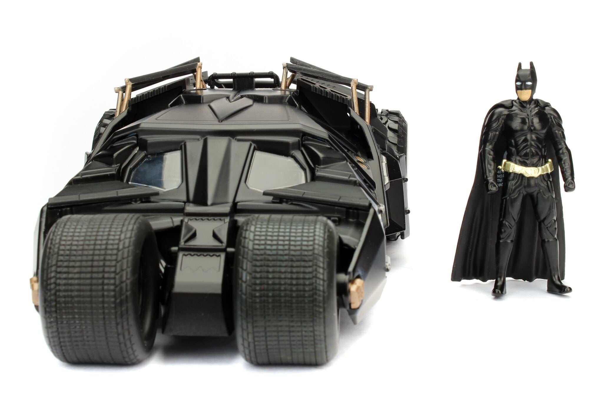 2008 "The Dark Knight" Tumbler Batmobile with Batman Diecast Figurine 1/24 Diecast Model Car by Jada - image 3