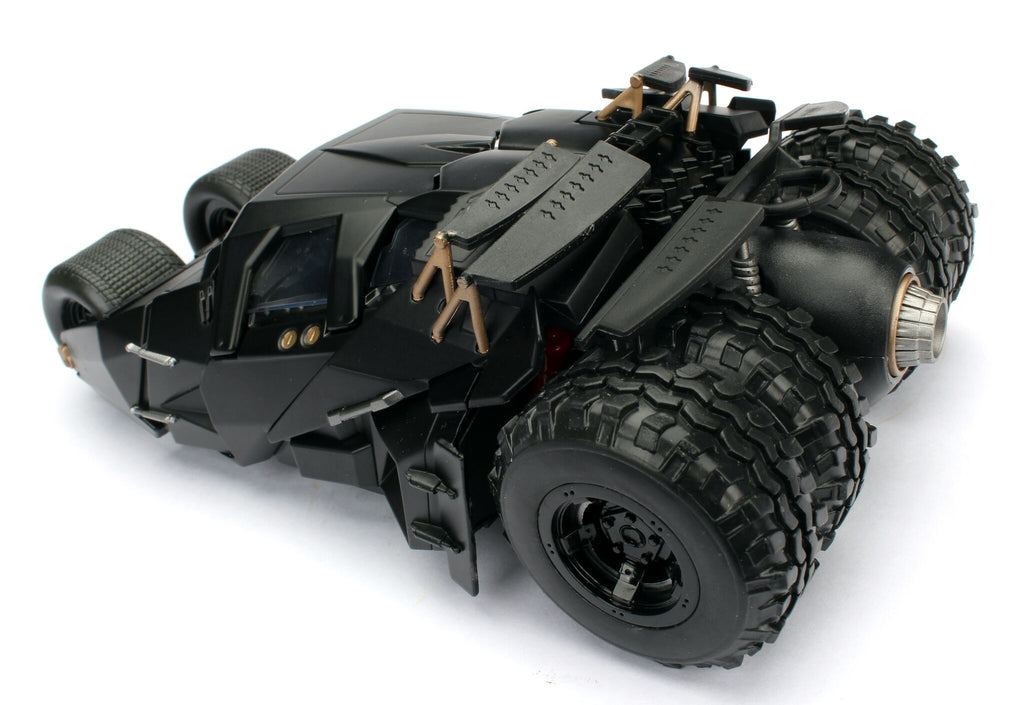 2008 "The Dark Knight" Tumbler Batmobile with Batman Diecast Figurine 1/24 Diecast Model Car by Jada - image 4