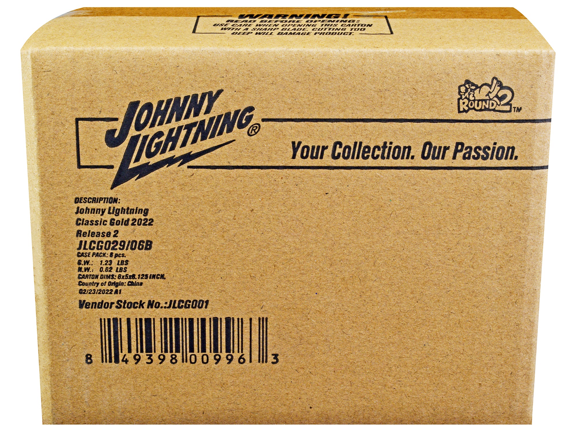 "Classic Gold Collection" 2022 Set B of 6 Cars Release 2 1/64 Diecast Model Cars by Johnny Lightning - image 3