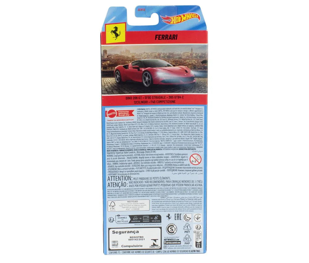 Ferrari 5 piece Set by Hot Wheels Diecast Model Cars by Hot Wheels - image 2