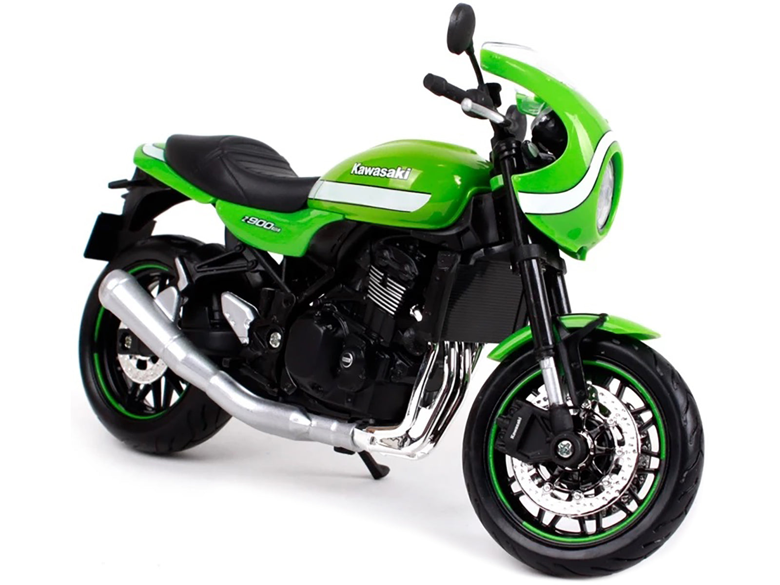 Kawasaki Z900RS Cafe Green 1/12 Diecast Motorcycle Model by Maisto - image 3