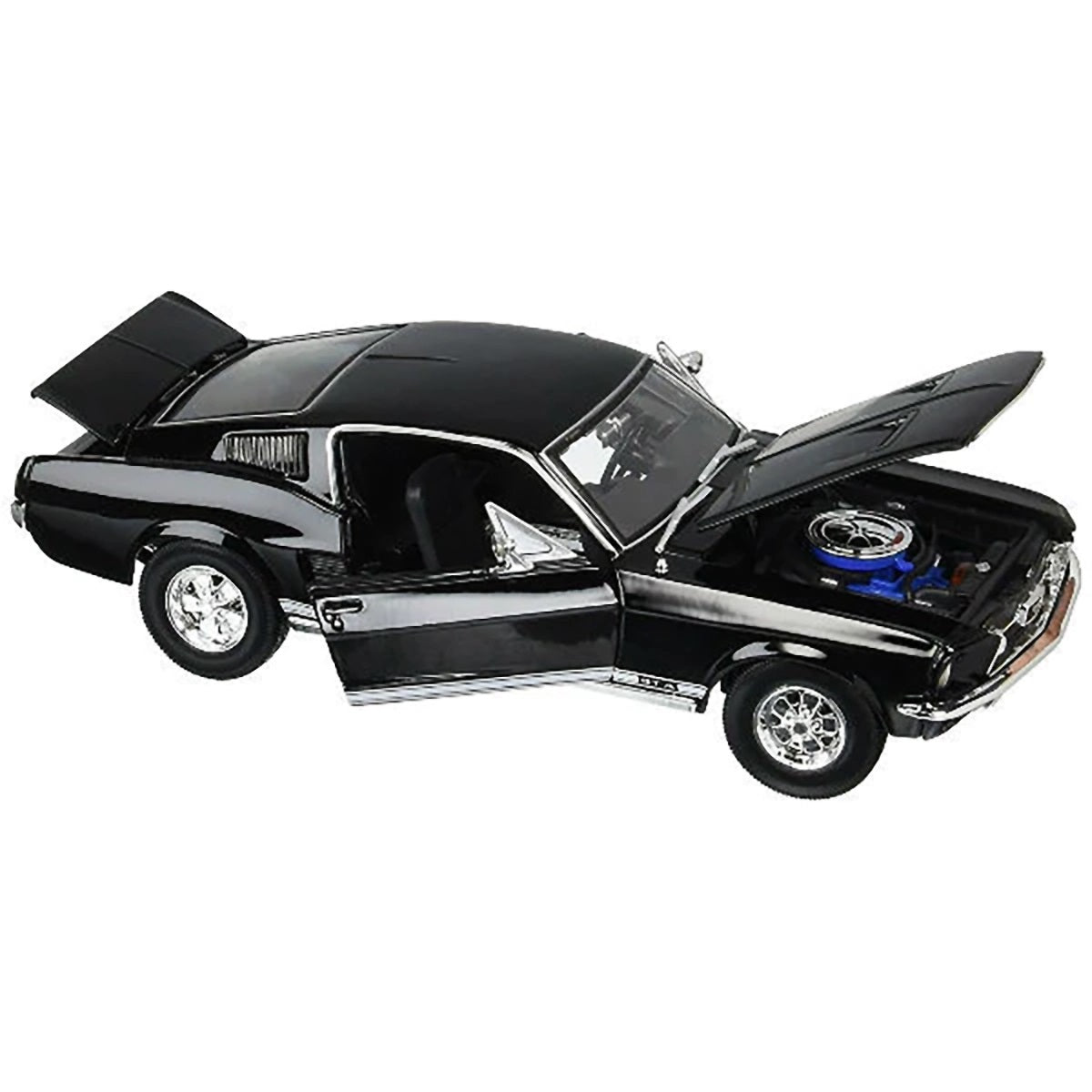 1967 Ford Mustang GTA Fastback Black "Special Edition" 1/18 Diecast Model Car by Maisto - image 3