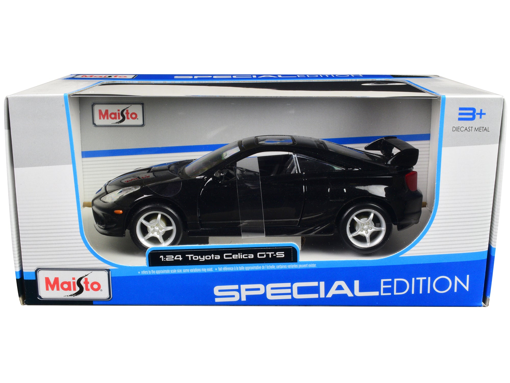Toyota Celica GT-S Black "Special Edition" Series 1/24 Diecast Model Car by Maisto - image 3