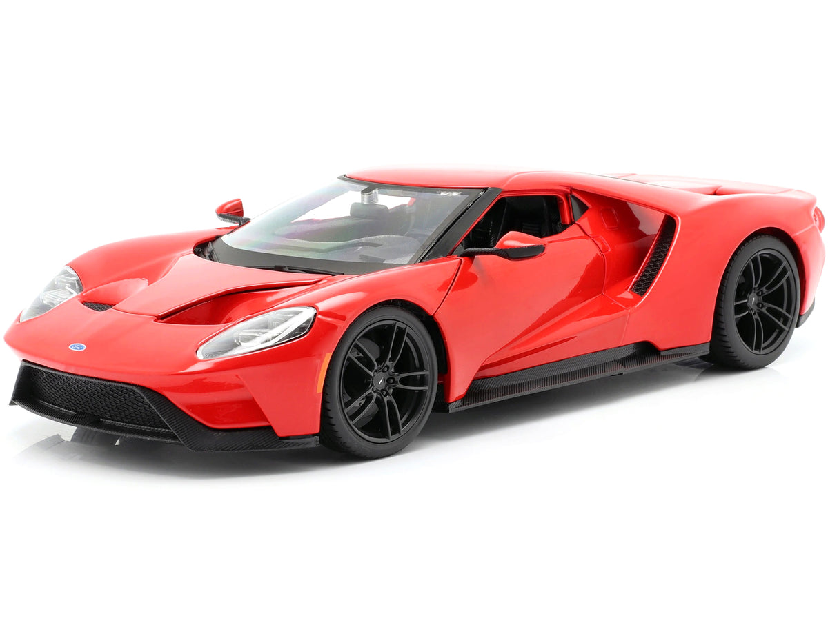2017 Ford GT Red with Black Wheels "Special Edition" 1/18 Diecast Model Car by Maisto - image 2
