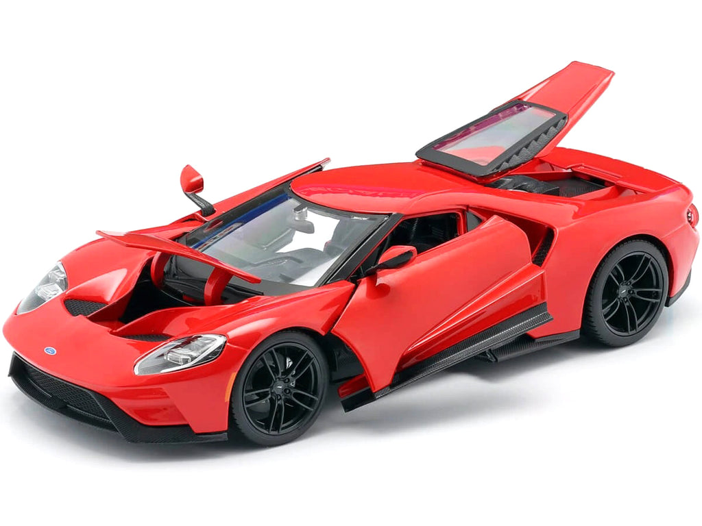 2017 Ford GT Red with Black Wheels "Special Edition" 1/18 Diecast Model Car by Maisto - image 3