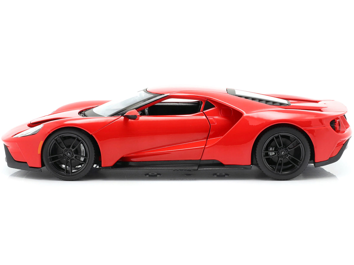 2017 Ford GT Red with Black Wheels "Special Edition" 1/18 Diecast Model Car by Maisto - image 4