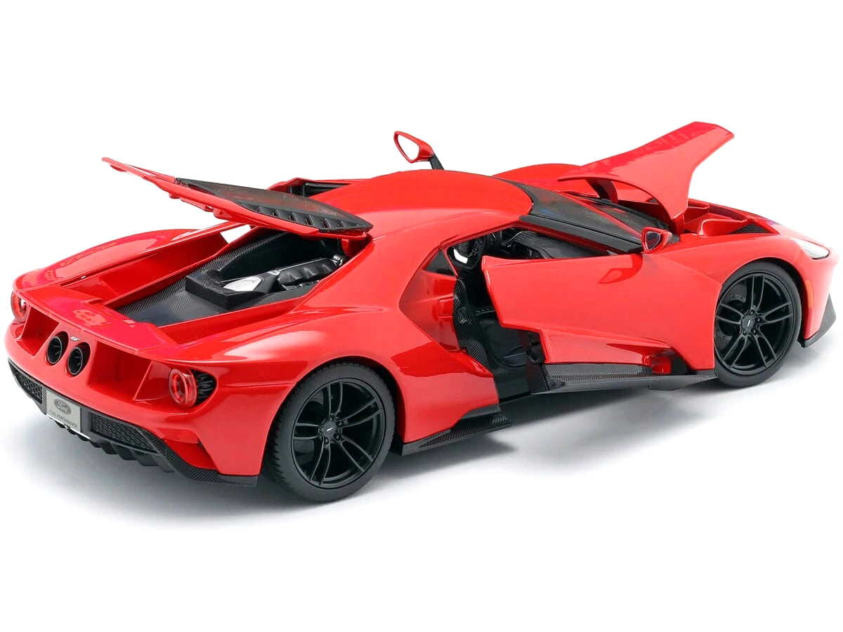 2017 Ford GT Red with Black Wheels "Special Edition" 1/18 Diecast Model Car by Maisto - image 5