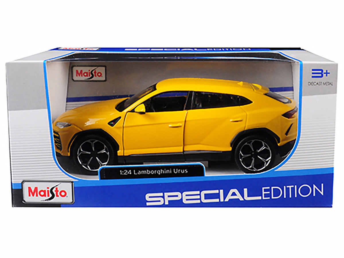 Lamborghini Urus Yellow 1/24 Diecast Model Car by Maisto - image 2