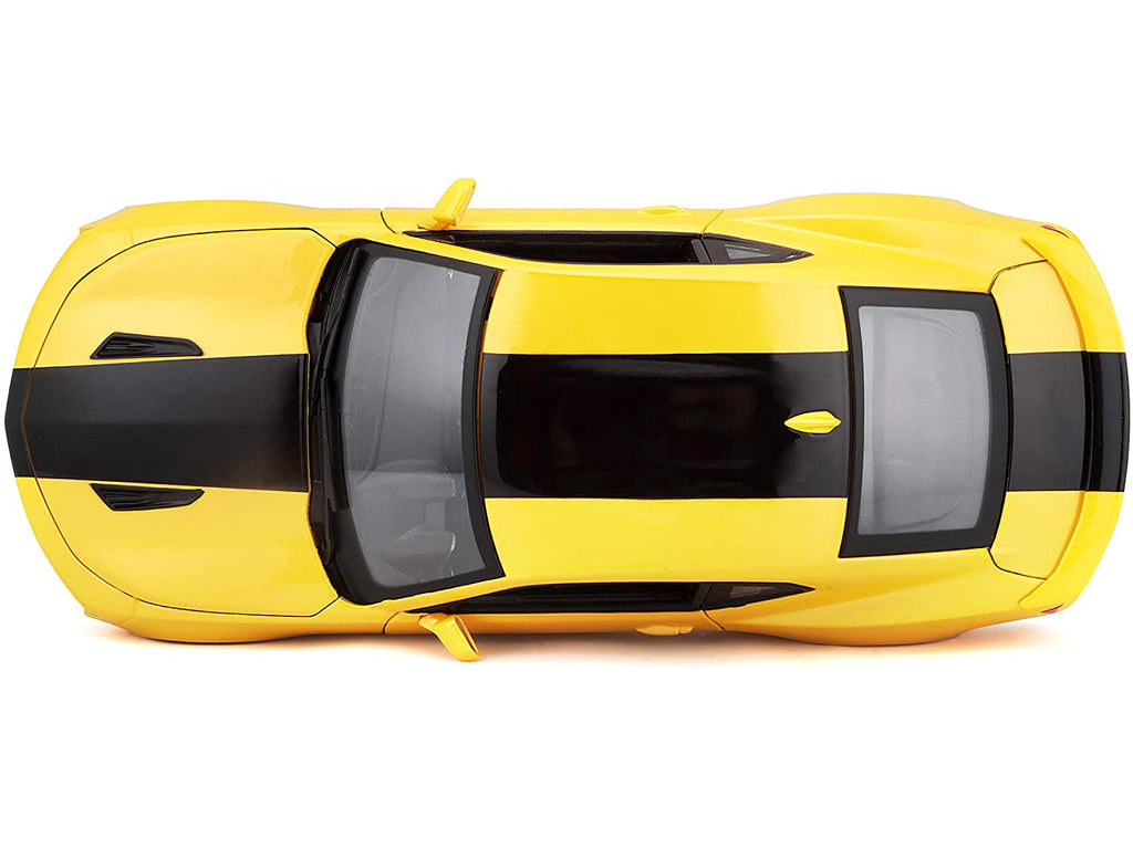 2016 Chevrolet Camaro SS Yellow 1/18 Diecast Model Car by Maisto - image 4