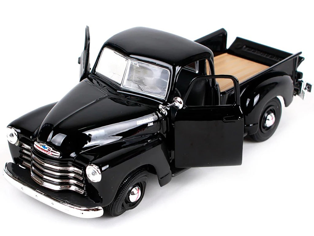 1950 Chevrolet 3100 Pickup Truck Black 1/25 Diecast Model Car by Maisto - image 2