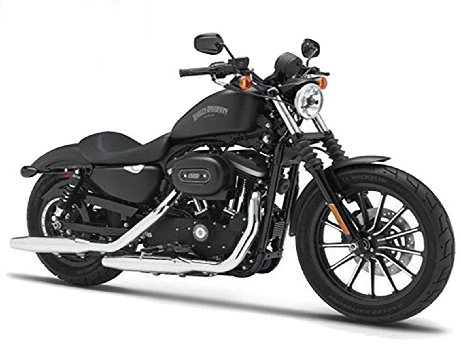 2014 Harley Davidson Sportster Iron 883 1/12 Diecast Motorcycle Model by Maisto - image 2