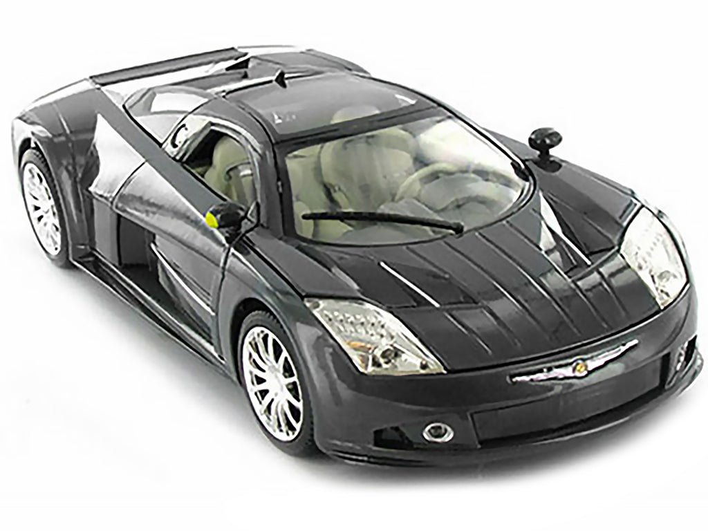 Chrysler Me Four Twelve Concept Car Grey 1/18 Diecast Model Car by Motormax - image 2