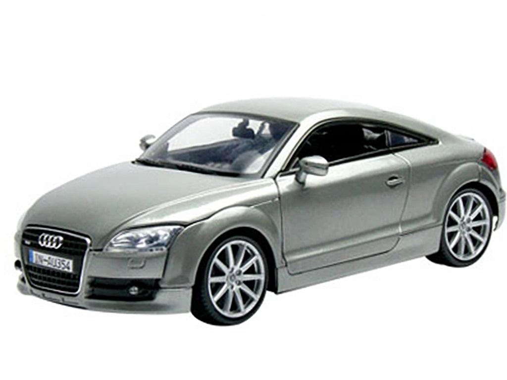 2007 Audi TT Coupe Grey 1/18 Diecast Car Model by Motormax - image 2