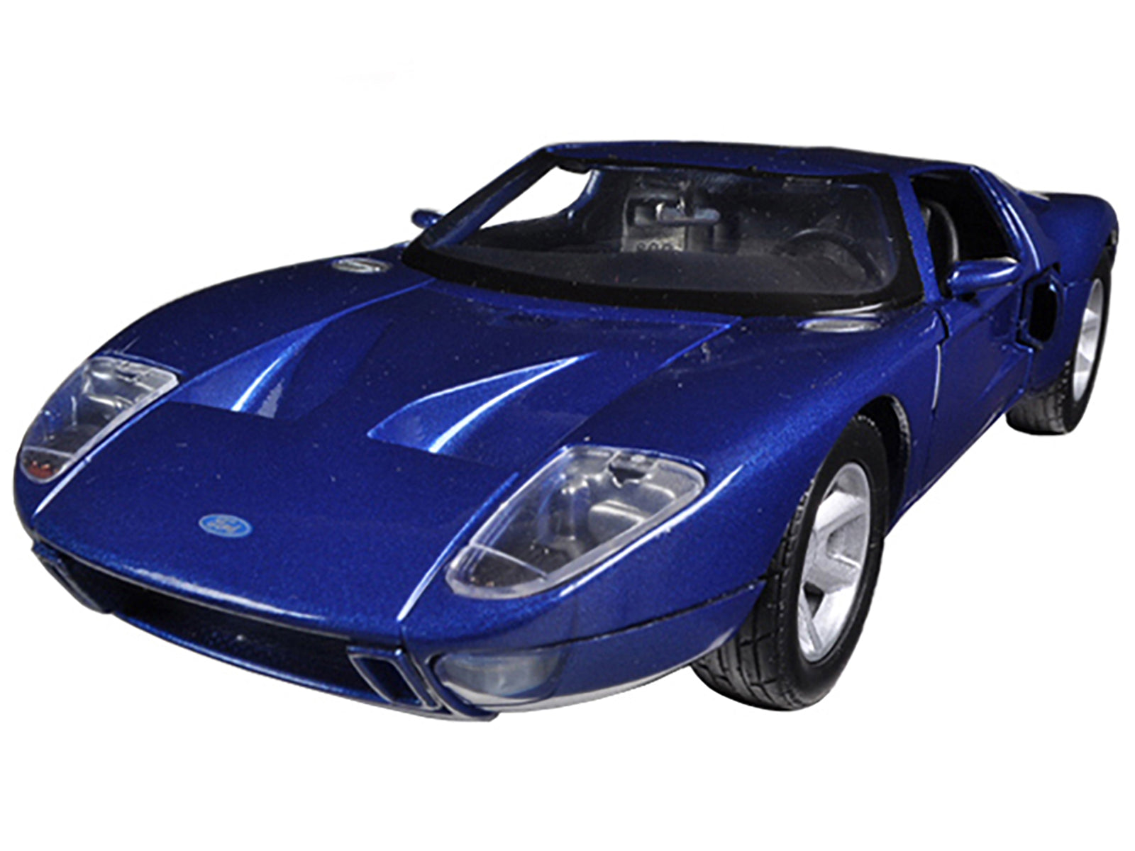 Ford GT Blue 1/24 Diecast Car Model by Motormax - image 2