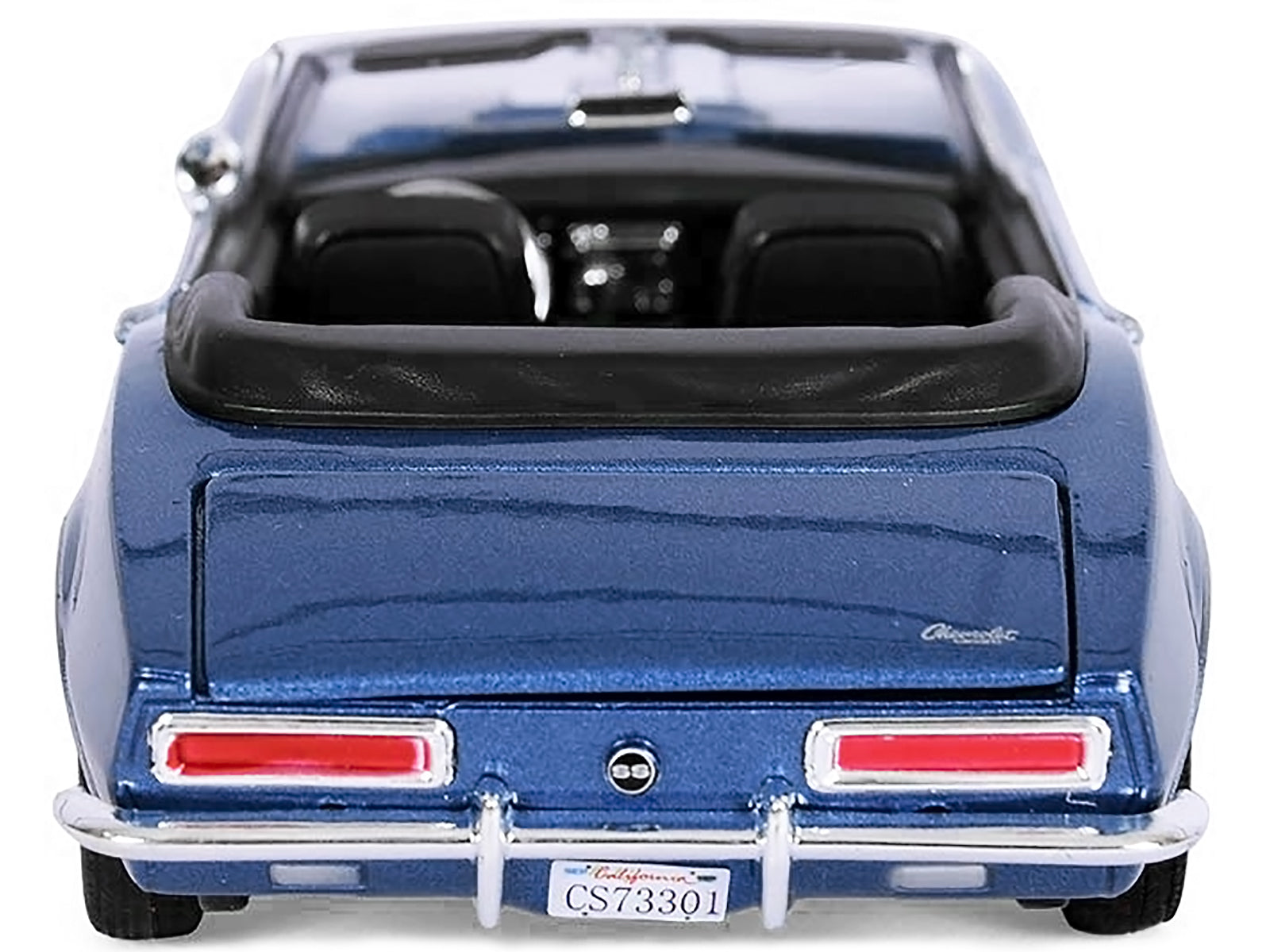 1967 Chevrolet Camaro SS Convertible Blue Metallic 1/24 Diecast Model Car by Motormax - image 4