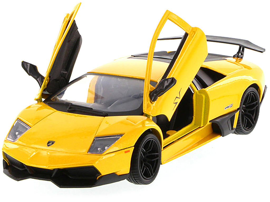 Lamborghini Murcielago LP 670 4 SV Yellow 1/24 Diecast Model Car by Motormax - image 2