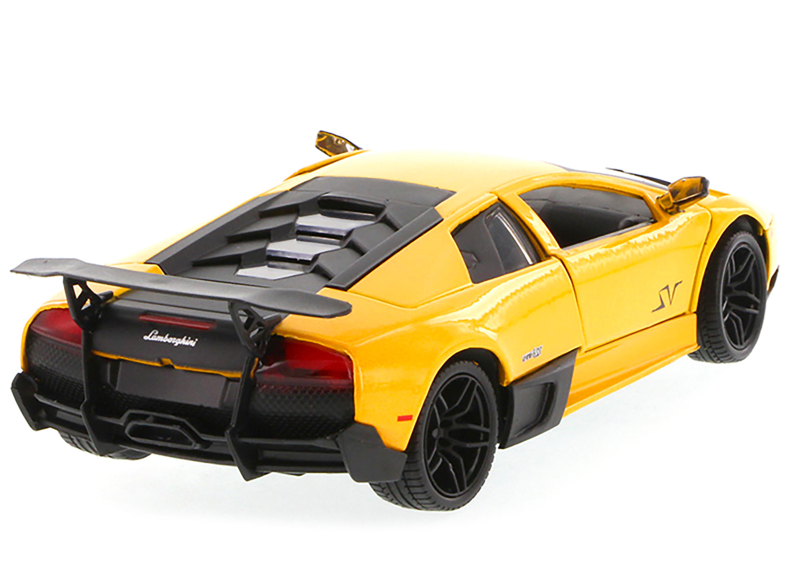 Lamborghini Murcielago LP 670 4 SV Yellow 1/24 Diecast Model Car by Motormax - image 3