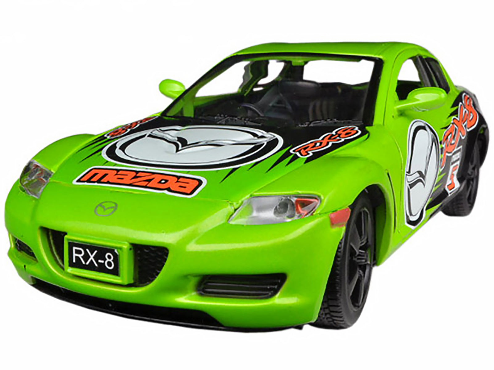 Mazda RX-8 #5 Green "GT Racing" Series 1/24 Diecast Model Car by Motormax - image 2