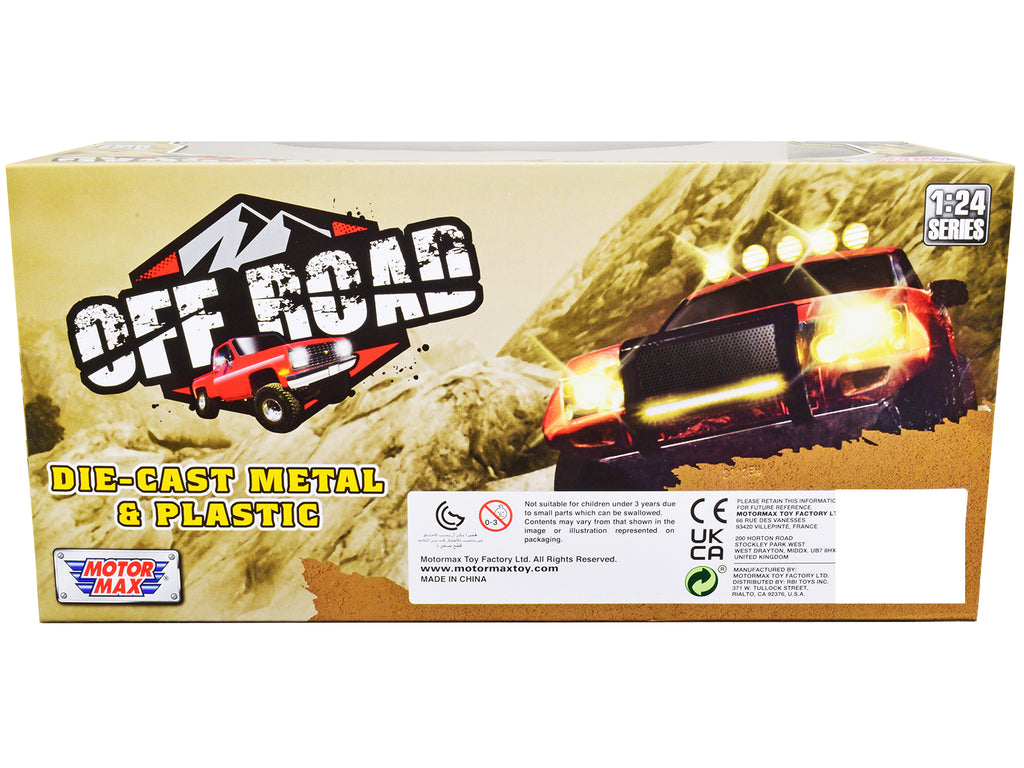 2017 Ford F-150 Raptor Off-Road Pickup Truck Cream 1/27 Diecast Model Car by Motormax - image 2