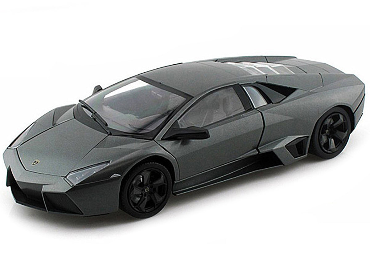 Lamborghini Reventon Gray Metallic 1/18 Diecast Model Car by Motormax - image 2