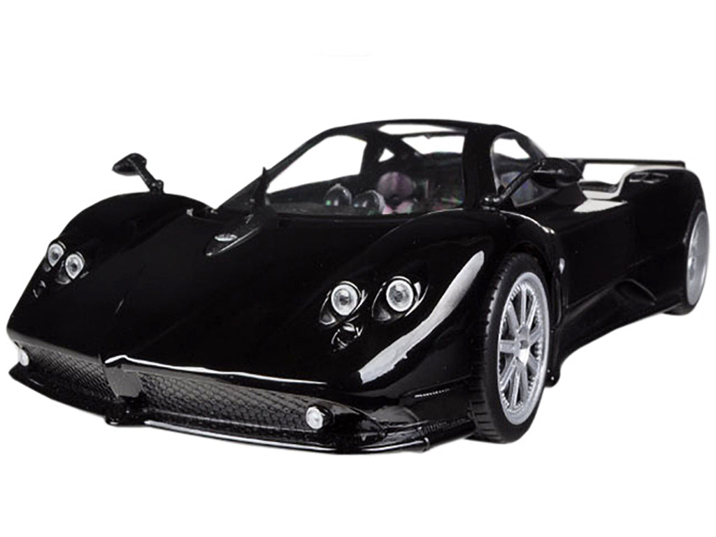 Pagani Zonda F Black 1/18 Diecast Car Model by Motormax - image 2