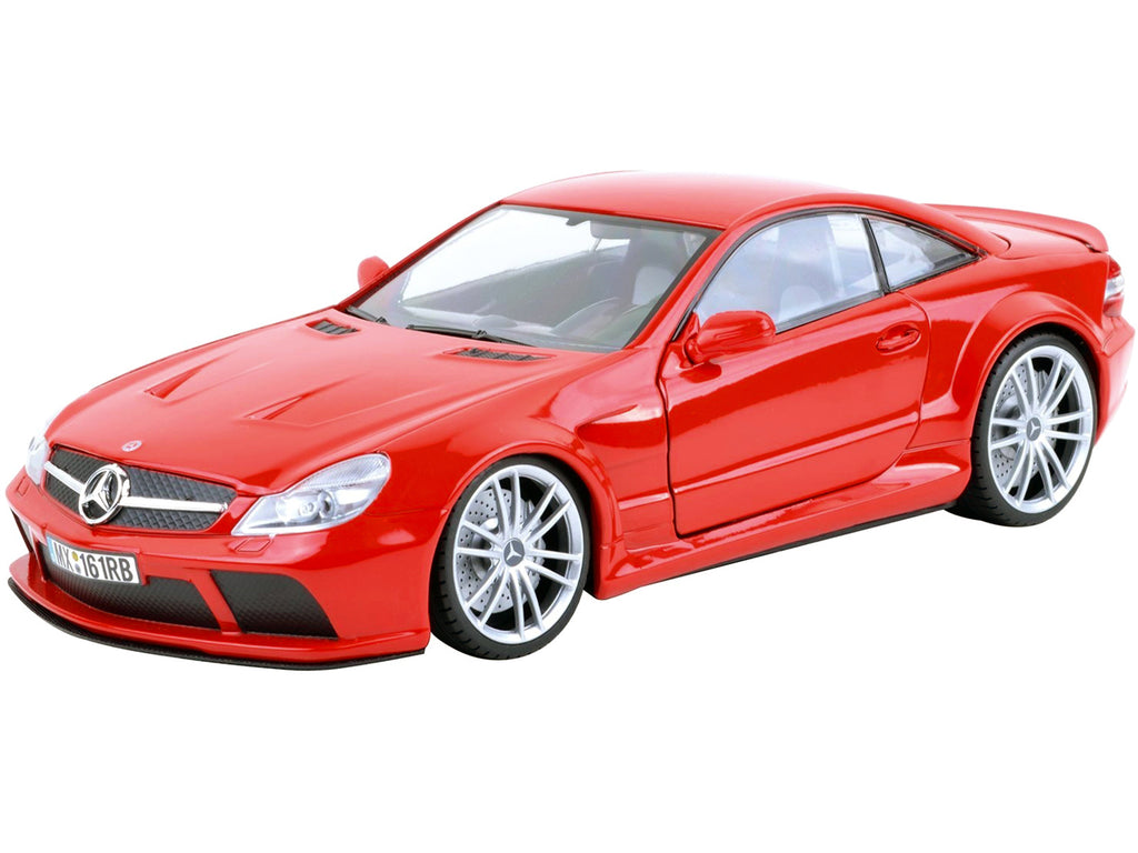 Mercedes SL65 AMG Black Series (R230) Red 1/18 Diecast Model Car by Motormax - image 2