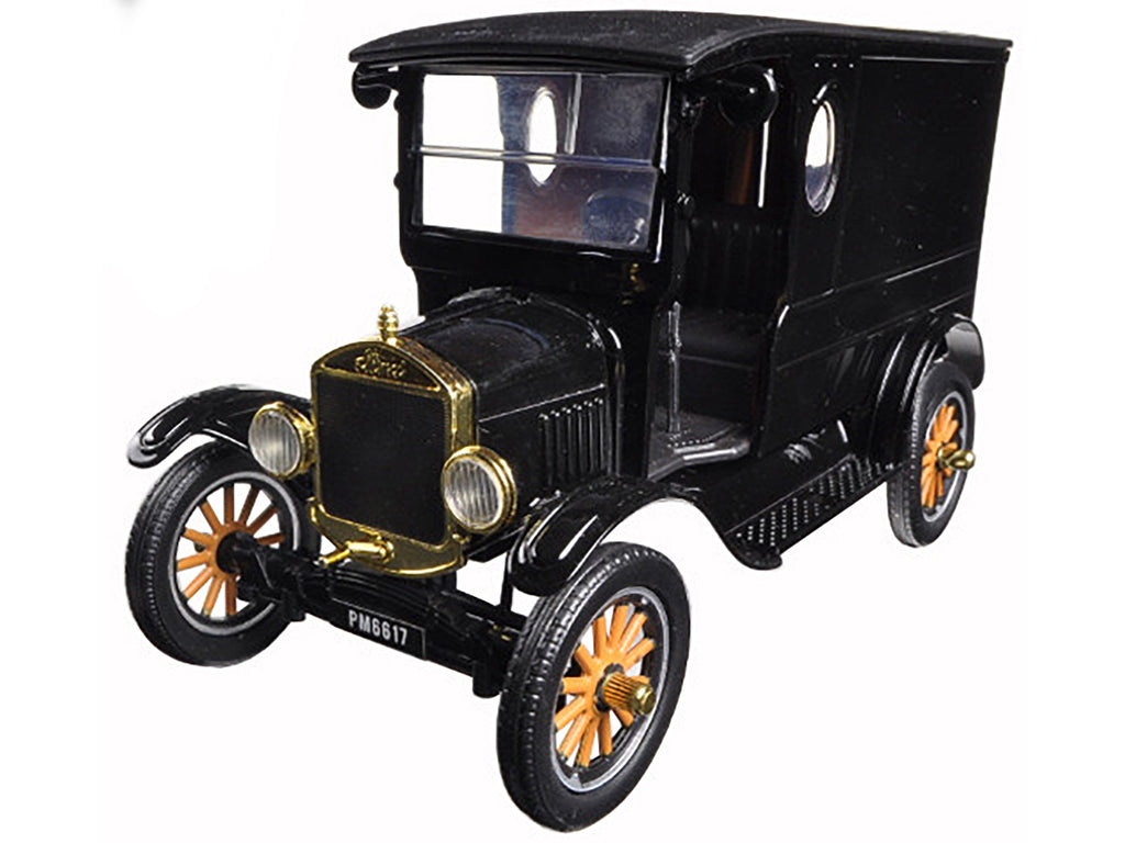 1925 Ford Model T Paddy Wagon Black 1/24 Diecast Model Car by Motormax - image 2