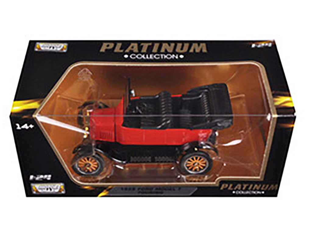 1925 Ford Model T Touring Red 1/24 Diecast Model Car by Motormax - image 3