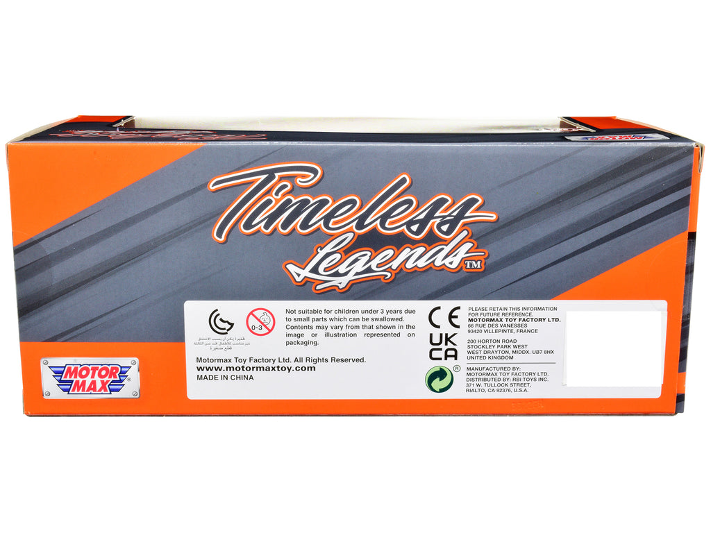 2006 Chevrolet Silverado Intimidator SS Pickup Truck Black "Timeless Legends" Series 1/25 Diecast Model Car by Motormax - image 2