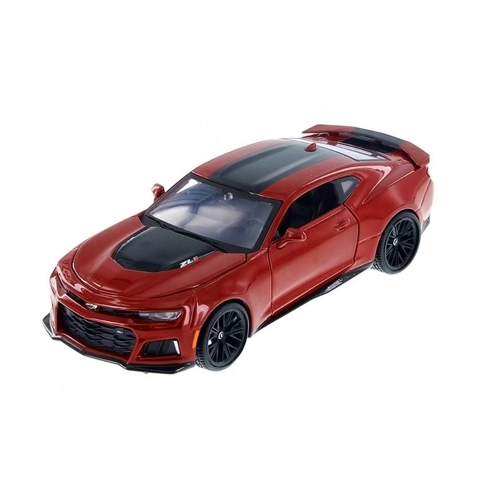 2017 Chevrolet Camaro ZL1 Burgundy 1/24 Diecast Car Model by Motormax - image 2