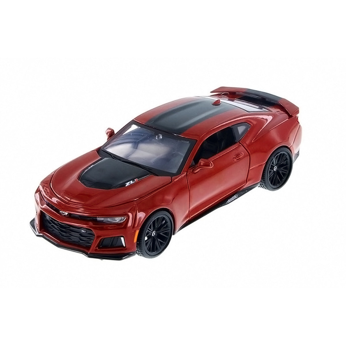 2017 Chevrolet Camaro ZL1 Burgundy 1/24 Diecast Car Model by Motormax - image 2