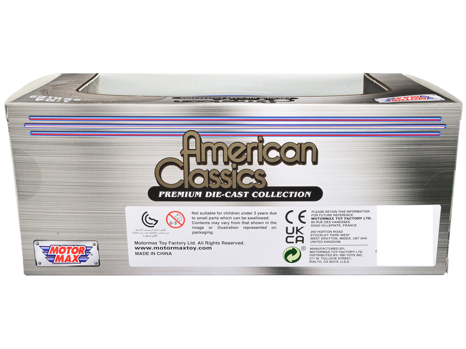 2000 Ford Expedition XLT Black Metallic "Maxx Design" "American Classics" Series 1/24 Diecast Model Car by Motormax - image 2
