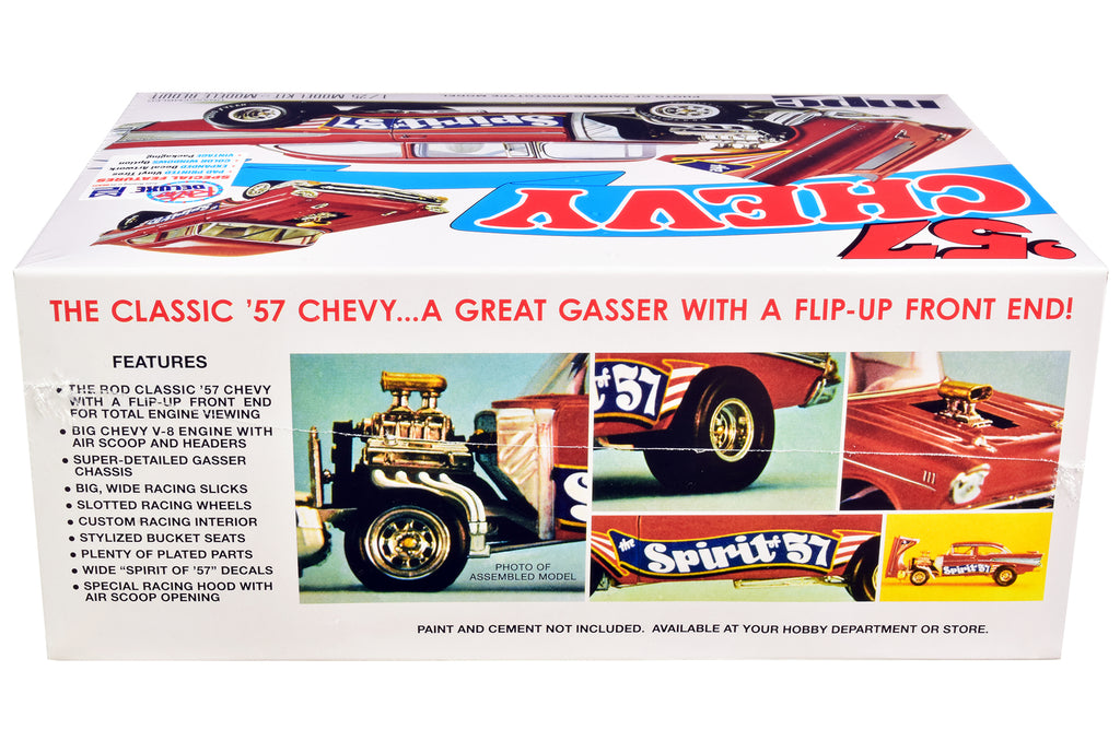 Skill 2 Model Kit 1957 Chevrolet Gasser Flip Nose "Spirit of 57" 1/25 Scale Model by MPC - image 2