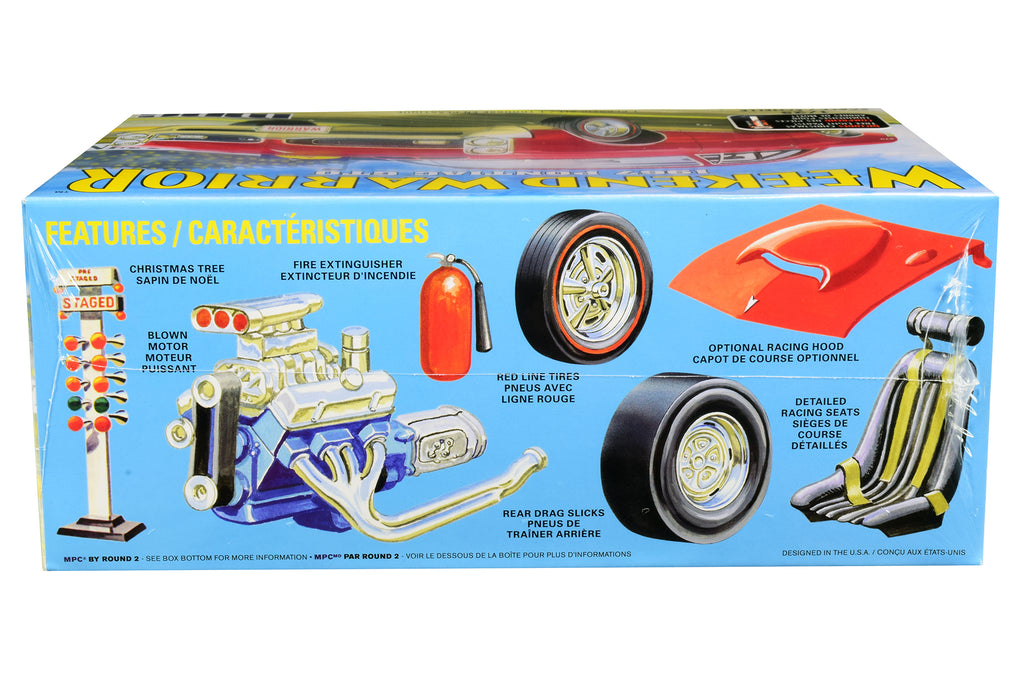 Skill 3 Model Kit 1967 Pontiac GTO "Weekend Warrior" 3 in 1 Kit 1/25 Scale Model by MPC - image 2