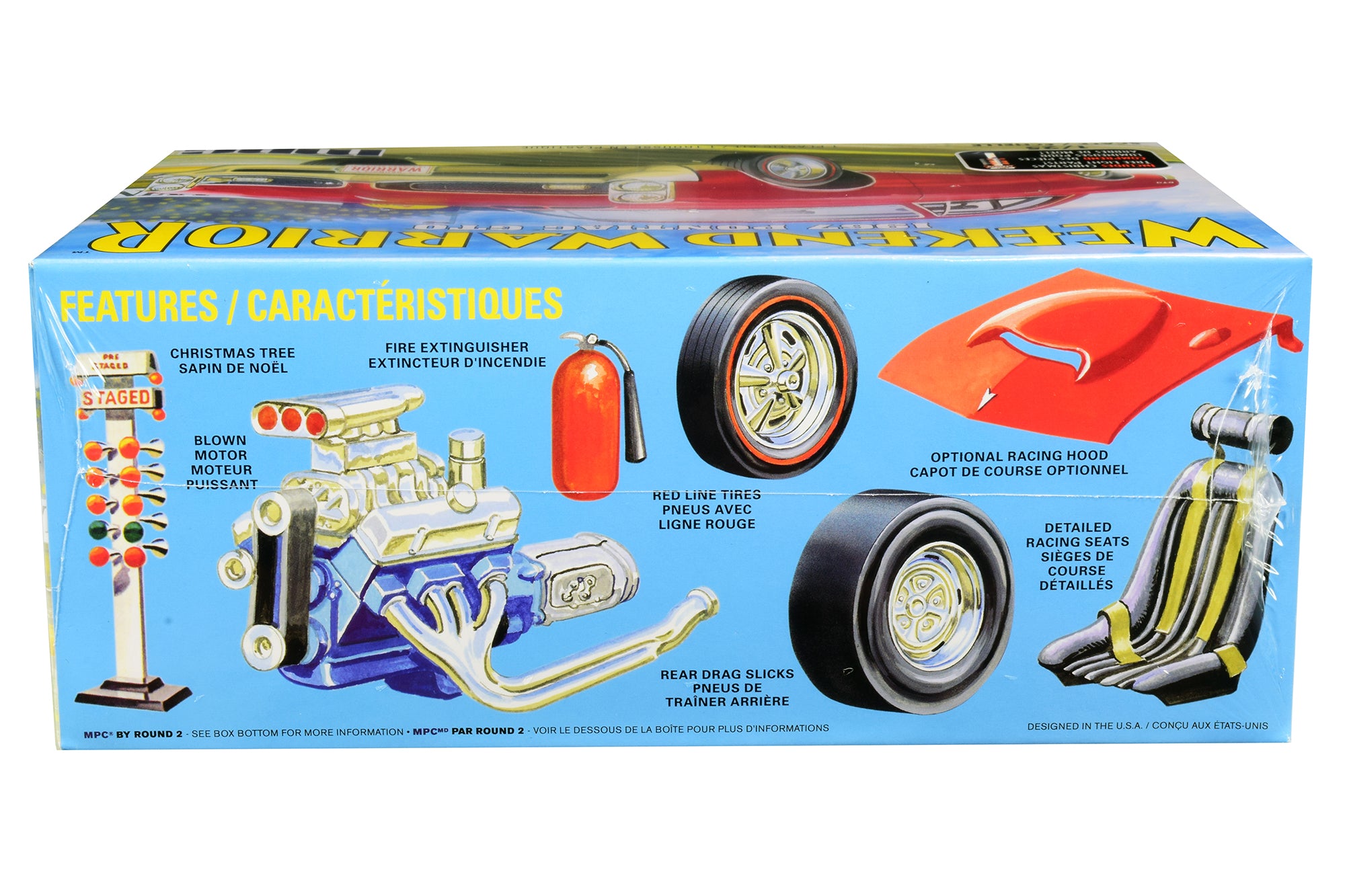 Skill 3 Model Kit 1967 Pontiac GTO "Weekend Warrior" 3 in 1 Kit 1/25 Scale Model by MPC - image 2